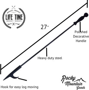 Rocky Mountain Goods Deluxe 27" Long Fireplace Pok...