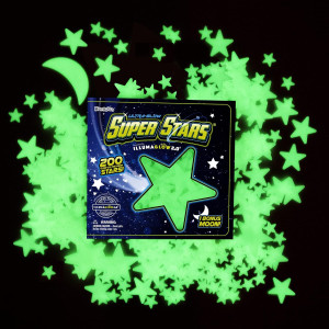 Glow in The Dark Stars for Ceiling - Includes Inst...