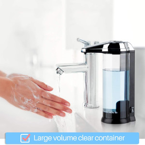 Secura 17oz Automatic Liquid Soap Dispenser, Touch...