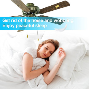 12PCS Fan Balancing Kit, 3 Sets Ceiling Fans Blade...