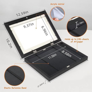 [2-Pack] Kids Artwork Frames Changeable, 8.5 x 11-...