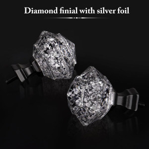 TONIAL Curtain Rods 32 to 58 Inch(2.6 to 4.8 ft),...