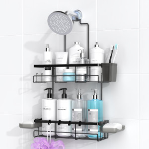 Shower Caddy Hanging Bathroom Organizer: Rustproof...