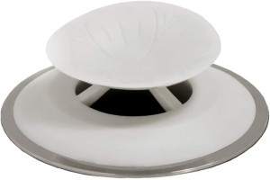 SlipX Solutions Snug Plug Bath Drain Stopper Seals...
