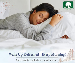 California Design Den Standard Queen Size Pillowca...