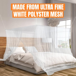 MEKKAPRO Ultra Large Mosquito Net with Carry Bag,...