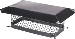 Galvanized Steel Chimney Cover - 9" x 18" Bolt-On...