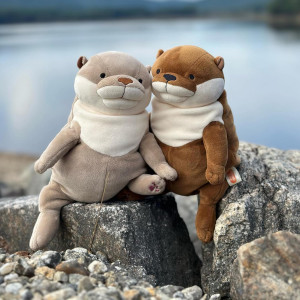 Shinada Global Ultra Soft Mochi Otter Plush – 11.8...