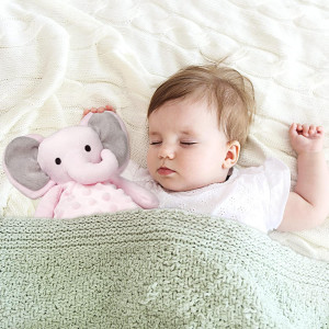 Pro Goleem Elephant Security Blanket with Stuffed...