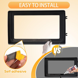 Self-Adhesive Wood Stove Gasket Tape, 9ft x 11/16i...