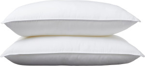 Amazon Basics Down Alternative Pillows for Stomach...