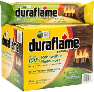 Duraflame Natural Fire Logs 6 Lb - Case of 9 (Оnе...