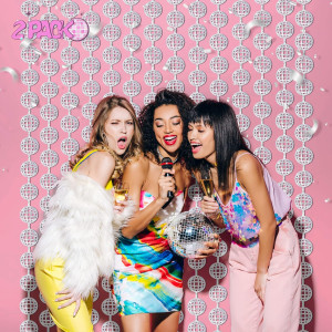 Disco Party Decorations, 2 Pack Disco Ball Photo B...