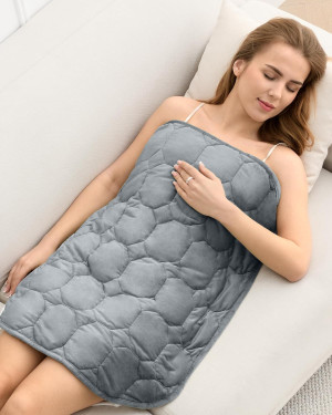 Cottonblue Weighted Lap Blanket 7lbs, Cozy Luxury...