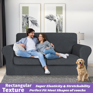 ZNSAYOTX Oversized Loveseat Covers 3 Piece, Newest...