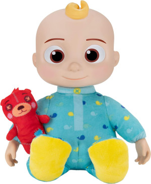 Cocomelon Musical JJ Plush Doll - Press Tummy to S...