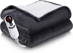 Electric Blanket 72"x84" Full Size Heated Blanket...