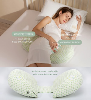 Pregnancy Pillow for Pregnant Women,Soft Pregnancy...