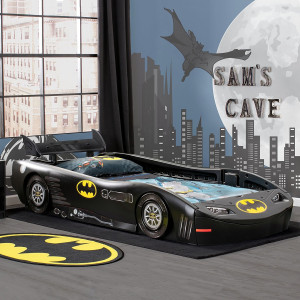 DC Comics Batman Batmobile Car Twin Bed by Delta C...
