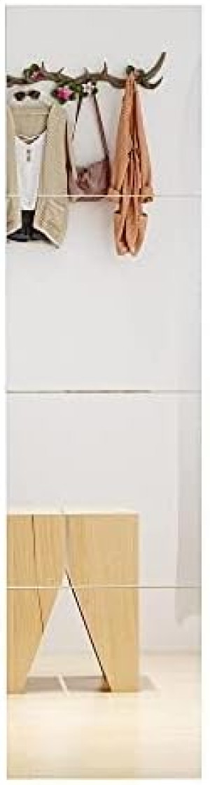 Murrey Home Gym Mirrors 12" Square Wall Mounted Mi...