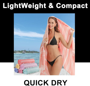 Turkish Beach Towels Quick Dry Sand Free Oversized...