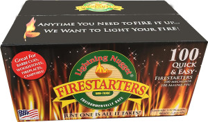 N100SEB Super Economy Box Fire Starter , Tan Brown...