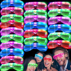 50 Pack LED Glasses Light Up Party Glasses Glow In...