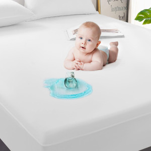 GRT 2 Pack 100% Waterproof Mattress Protector Twin...