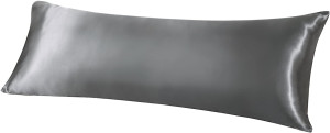 Body Pillow with Satin Pillowcase, Cooling Body Pi...