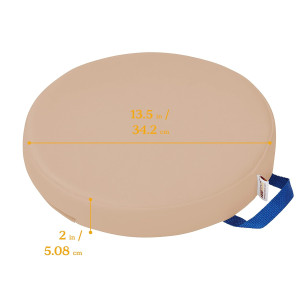 ECR4Kids SoftZone Floor Cushions, Round, Flexible...