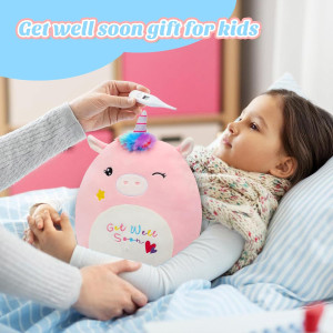 Easfan Get Well Soon Unicorn Plush Pillow Soft Plu...