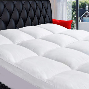 COONP Queen Mattress Topper, Extra Thick Pillowtop...