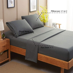 SONORO KATE Bed Sheet Set Super Soft Microfiber 18...