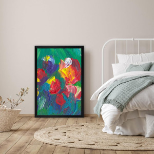 Lavezee 24x36 Poster Frame Black Display 24 x 36 I...