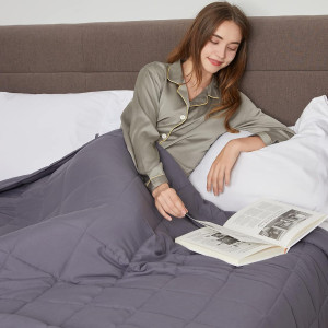 Topcee Weighted Blanket (20lbs 60"x80" Queen Size)...