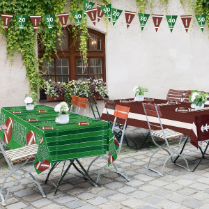 Football Party Decorations - 2 Pack Football Table...