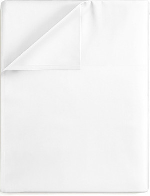 Queen Size Flat Bed Sheet - Hotel Luxury Single Fl...