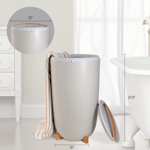 Zadro TWB Towel Warmer, Large | 20L | 12" Dia. x 2...