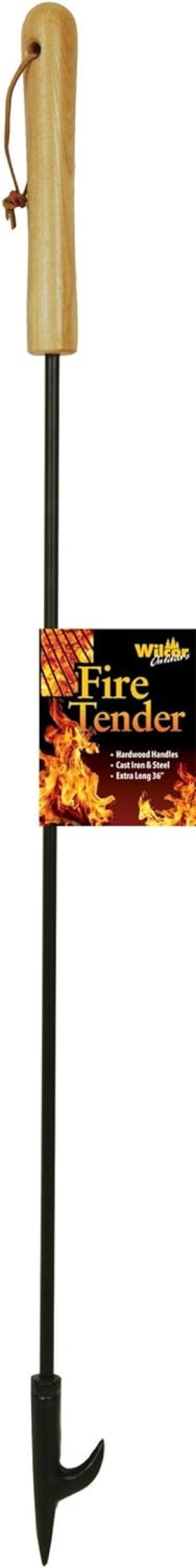 Campfire Fire Place Tender Poker, Extra Long 36-in...