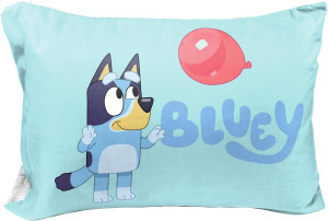 Jay Franco Bluey & Bingo 1 Single Reversible Pillo...