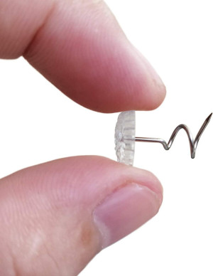 Twist Pins with Clear Heads, Ideas Bedskirt Pins f...