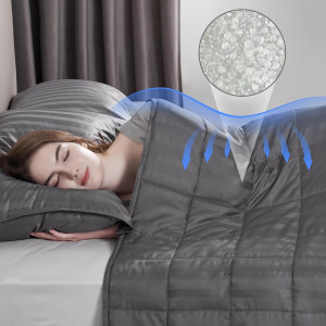 Weighted Blanket for Adult,15lbs Heavy Weighted Bl...