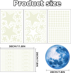 Glow in The Dark Stars for Ceiling,Glow in The Dar...
