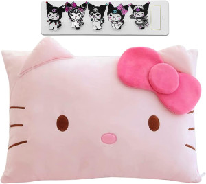 Cartoon Cute Pillowcase Anime Double Sided Plush P...