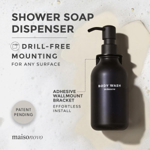 MaisoNovo Shampoo and Conditioner Dispenser - Show...
