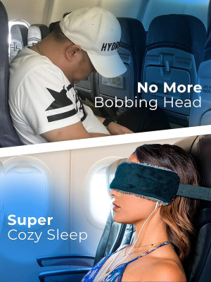 Travel Pillow Alternative Stops Head Bobbing | Air...