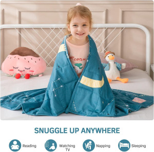 Mr. Sandman Weighted Blanket for Toddler 3 Pounds...