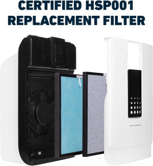 HATHASPACE Air Purifier Hepa Filter Replacement -...