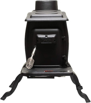 US Stove Company Rustic 900 Square Foot Clean Cast...