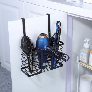 YIGII Hair Dryer Holder - Hair Tool Organizer 3-in...